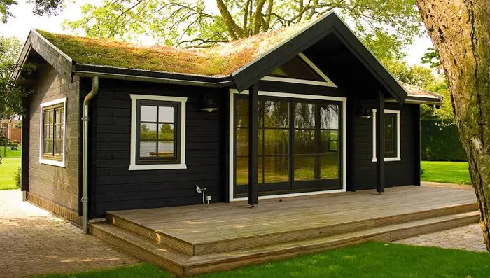 Réalisation TCE 
Menuiserie aluminium 
Chalet en bois 
Tr