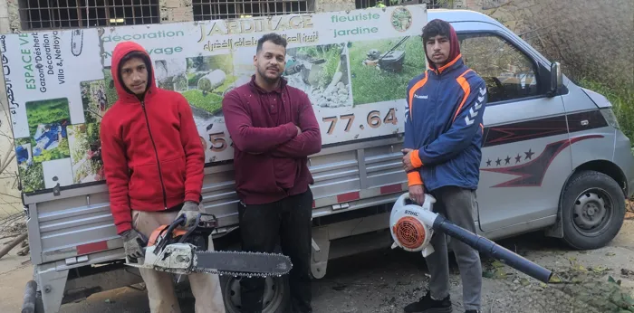 Travail en jardinage irréprochable