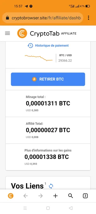 Je travaille en Trading et Crypto