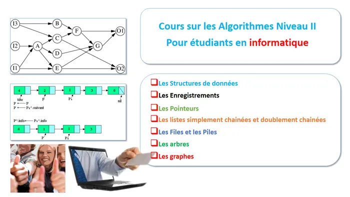 Nous assurons des cours en universitaires en informatique et