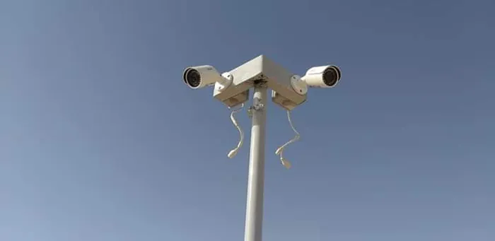 Installation système caméra de surveillance et alarme et rés