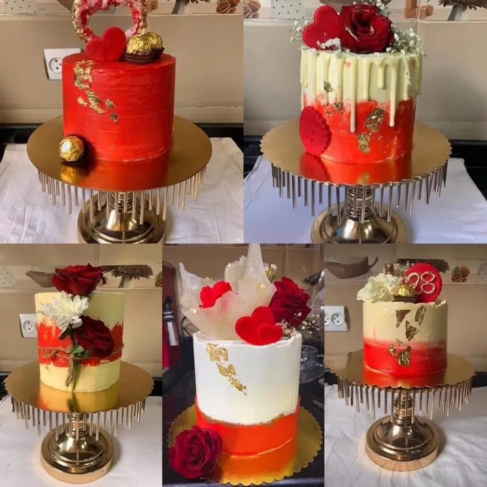 Cake designer , ( gateaux de mariage , fiancaille , annivers