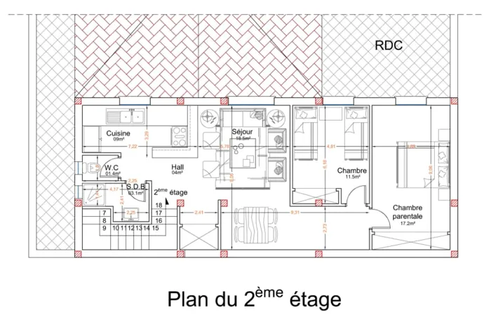 Architecte cumulant 5 ans d'expérience professionnelle dont 