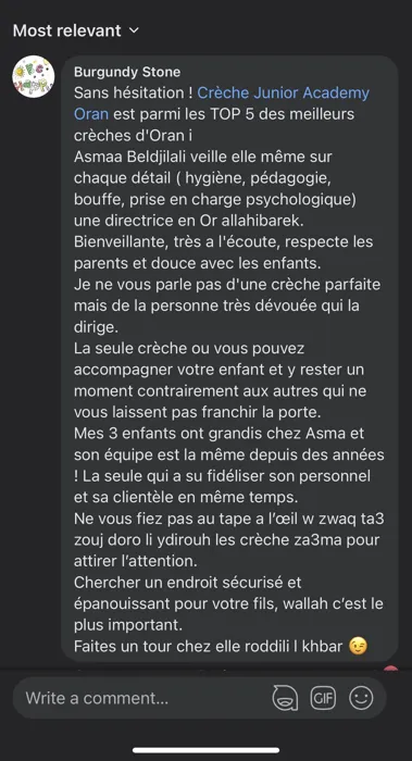 Junior academy, crèche et école maternelle préscolaire pour 