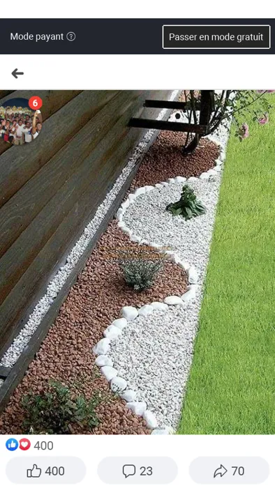 je travaille sur les espaces verts
تهيئة حدائق المنازل والمؤ