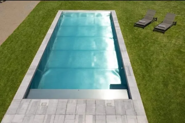 Une piscine Pure Stainless est l’incarnation d’une détente é