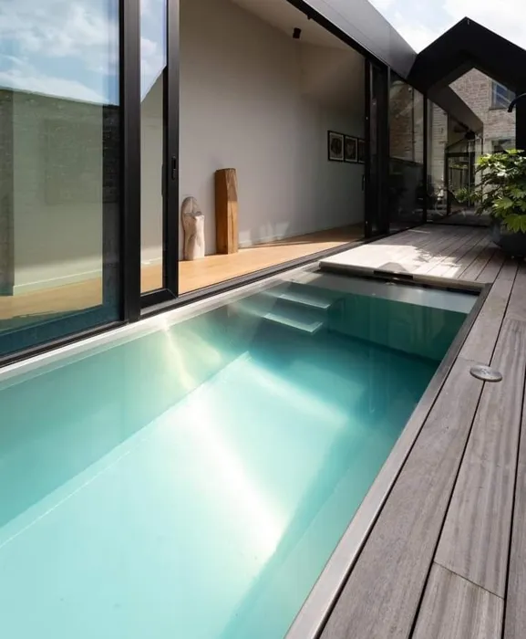 Une piscine Pure Stainless est l’incarnation d’une détente é