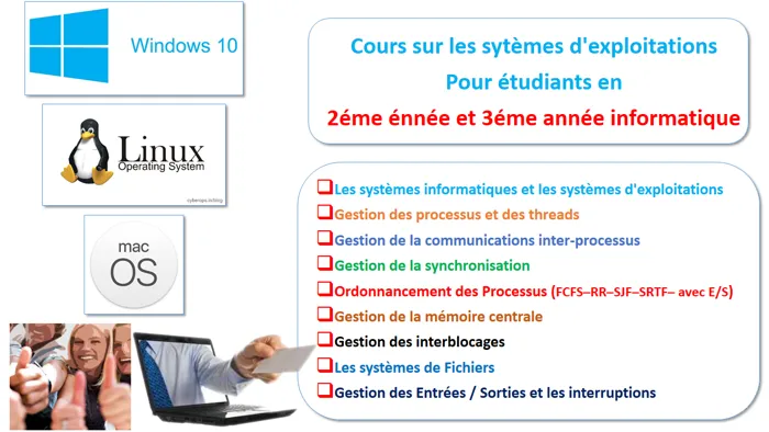 Nous assurons des cours en universitaires en informatique et