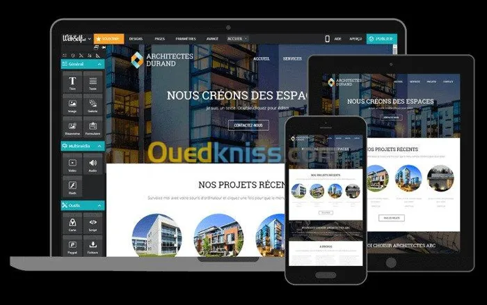 site Web sur mesure  
Nous sommes une equipe de web developp