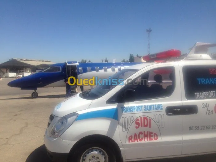 Ambulance privée transport médicalisée
Entreprise: Eurl sidi