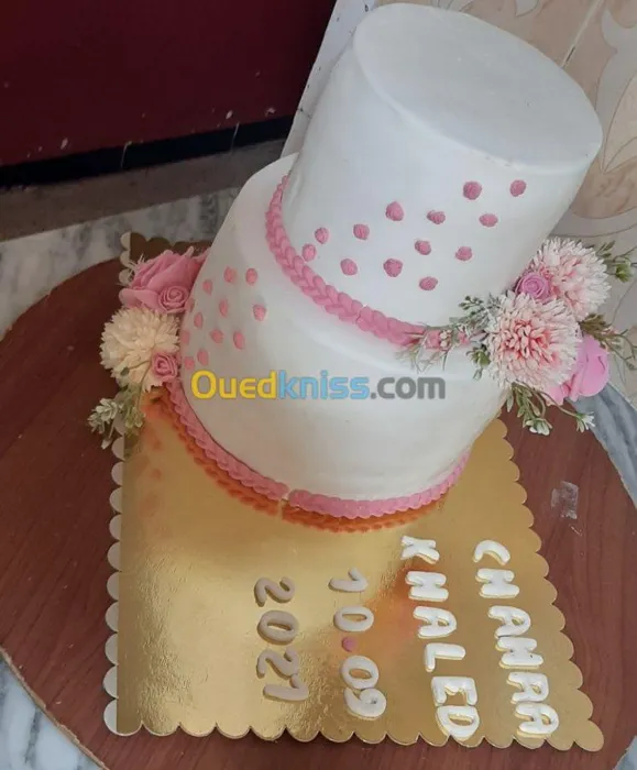 Cake design 
Pour tout vos fête. Mariage. Anniversaire. Sout