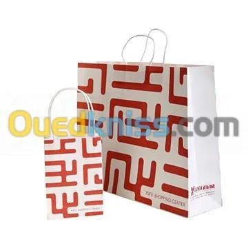 Vente sac shopping 
Fabrication de sac en papier, en carton,