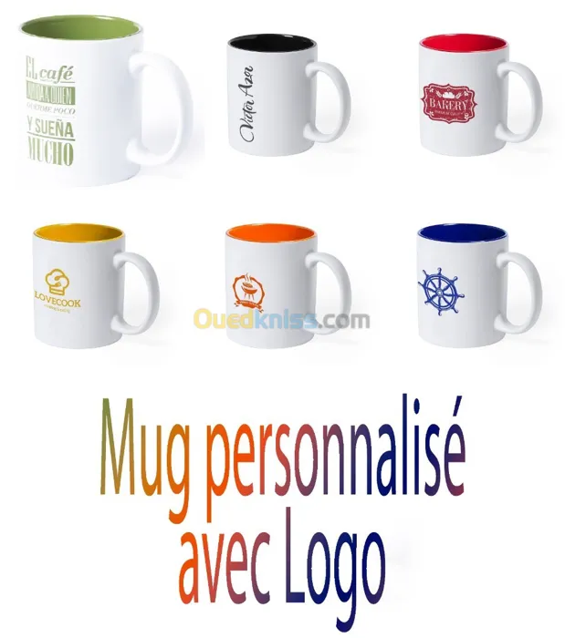 Mug personnalisé avec logo
Pour vous et vos clients nous met