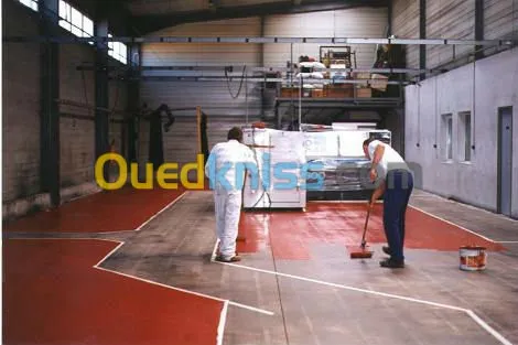 travaux de peinture industrielle 
Nos services :
 	 
**Tra