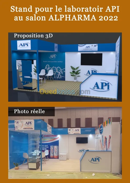 Conception Et Réalisation de Stands D'exposition (Foire Et S