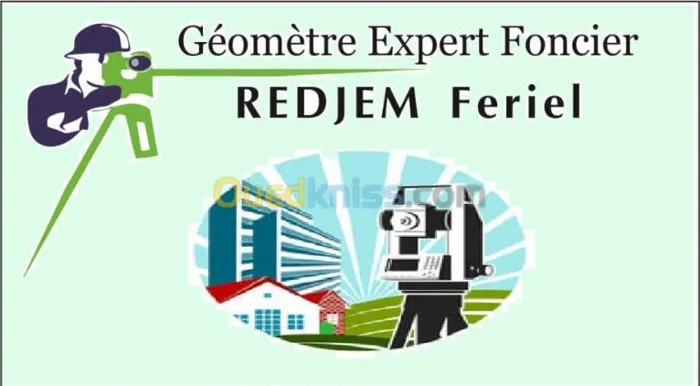 Expertises Foncieres et Topographie
Maître REDJEM Feriel  Gé