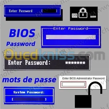 DEBLOCAGE/UNLOCK LAPTOP BIOS
Nous proposons nos services de 