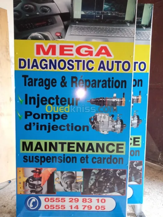  micanique auto
diagnostique auto /reparation injecteur /sus