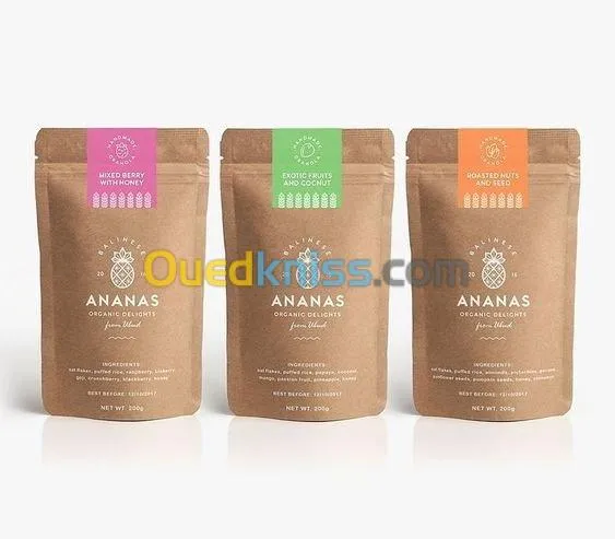 plastic / paper  packagin bag 
Holographic plastic packaging