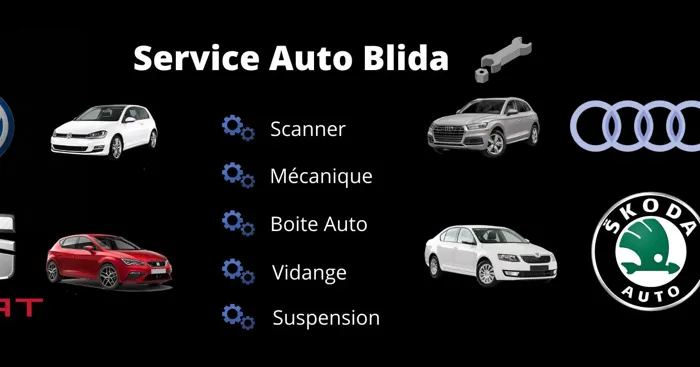 Service auto Blida
🛠️ Scanner
🛠️ Mécanique
🛠️ Boîte auto
