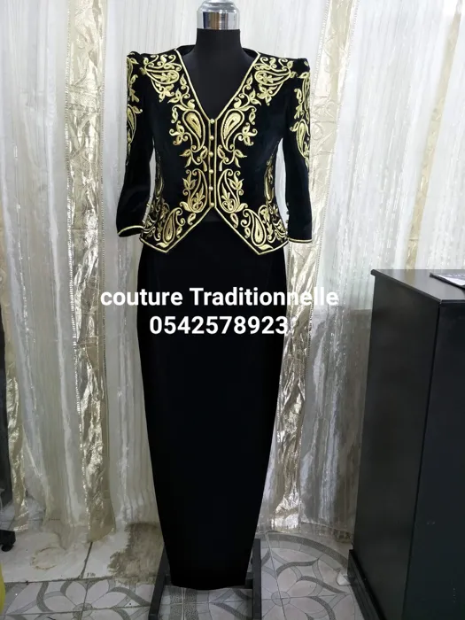 Je fais du sur mesure haute couture et broderie africaine ré