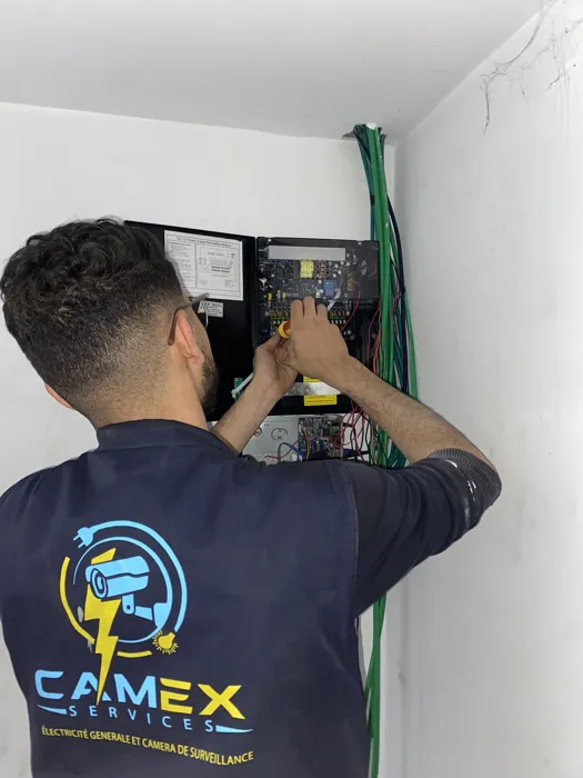 Installation tout les travaux d'électricité camera de survei