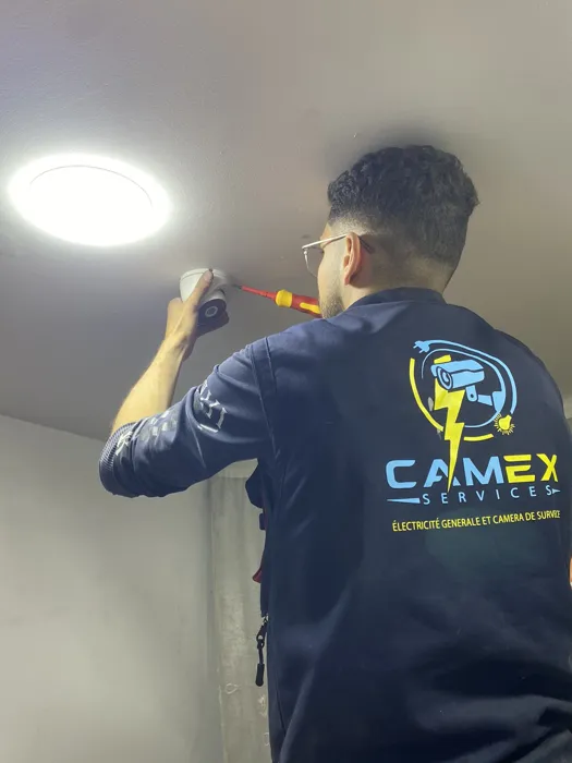 Installation tout les travaux d'électricité camera de survei